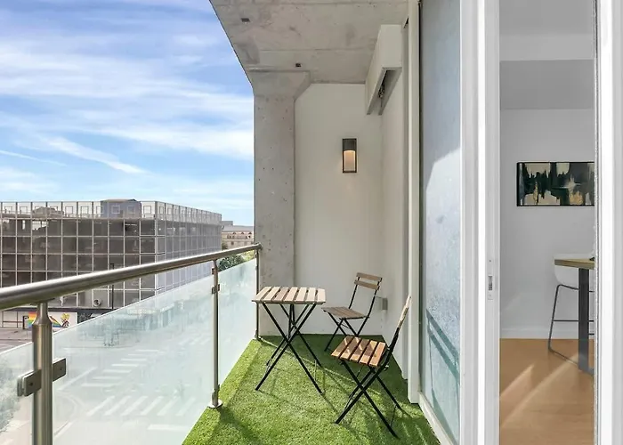 Sleek 1br Near Bokcenter-gym,lounge,balcony,petok Tulsa