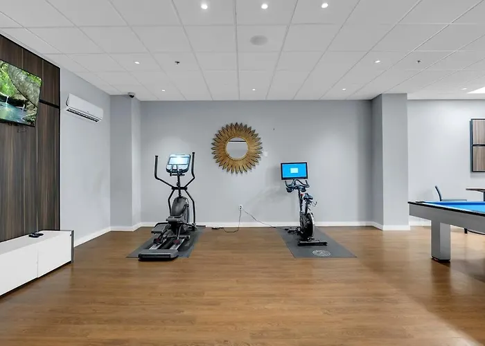 Sleek 1br Near Bokcenter-gym,lounge,balcony,petok Apartment Tulsa